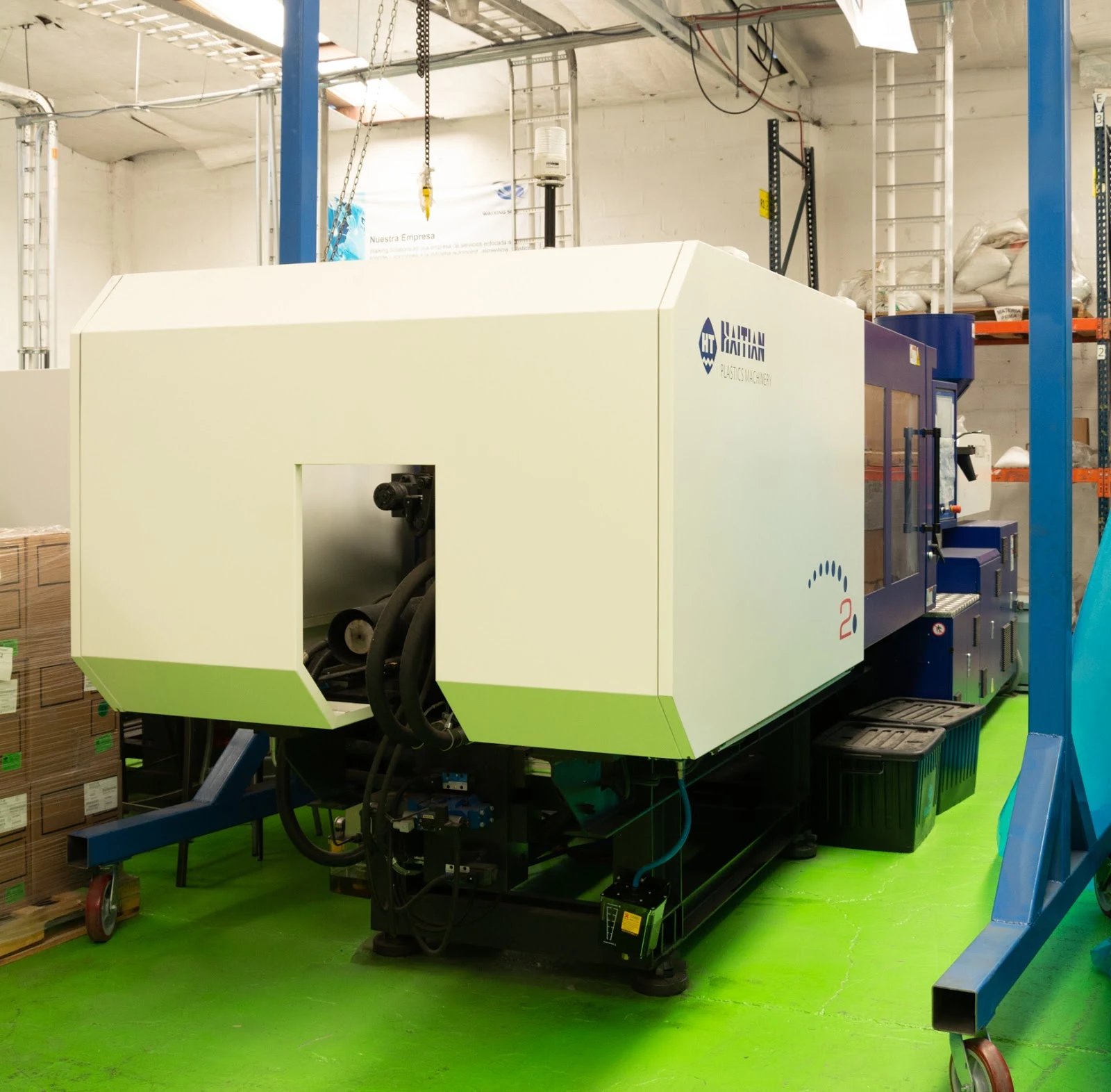 Máquina de inyección de Walking Solutions